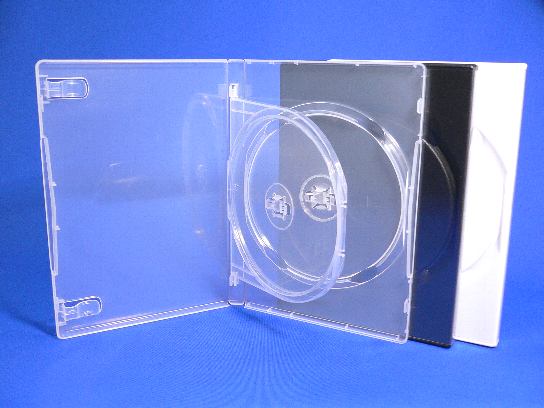 【トレータイプ】ＭロックＤＶＤトールケース2枚用100個セット