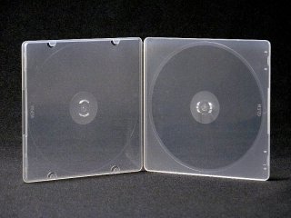 ワイド】 【日本製】 【高品質】2DWジュエルケース 2枚用 箱