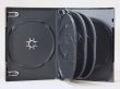 画像1: 【高品質タイプ】DVDトールケース8枚用　黒　104個セット (1)