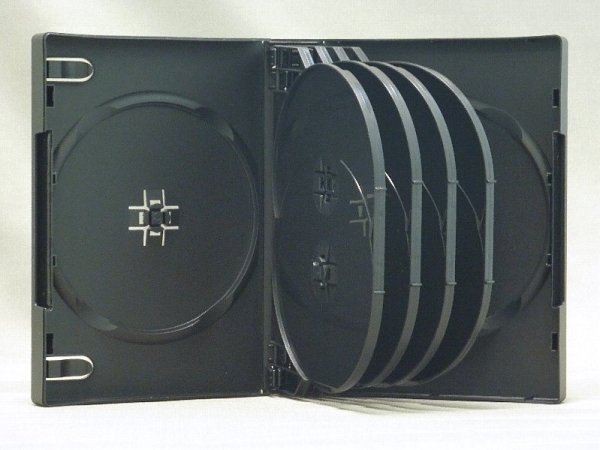 画像2: 【取寄】【35mm厚】DVDトールケース10枚用40個セット (2)