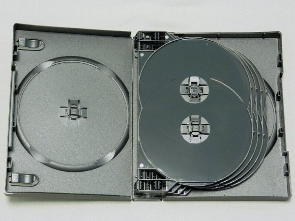 画像3: 【取寄】【35mm厚】DVDトールケース10枚用40個セット (3)