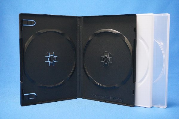 画像2: 【在庫限り】【高品質タイプ】DVDトールケース2枚用 100個セット (2)