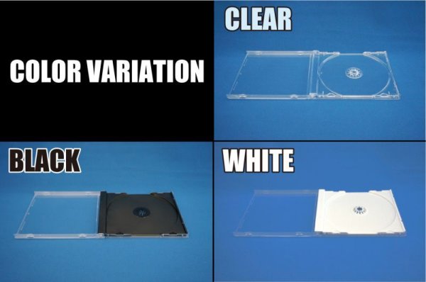 画像3: CDケース(ジュエルケース)1枚用 100個セット (3)