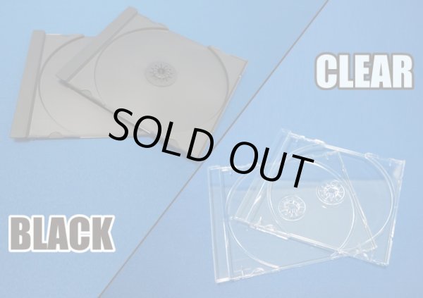 画像2: 【日本製】CDジュエルケース4枚用ダブルサイズ50個セット (2)