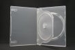 画像1: 【処分品】【Amarya純正】DVDトールケース　2枚用　クリア(半透明)　100個セット (1)