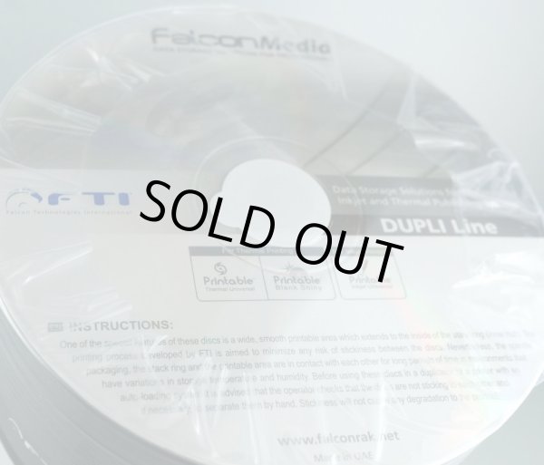 画像2: 【メーカー販売終了】【品質重視】【Falcon/ファルコン社製】　DVD-R　ワイドプリント　600枚セット (2)