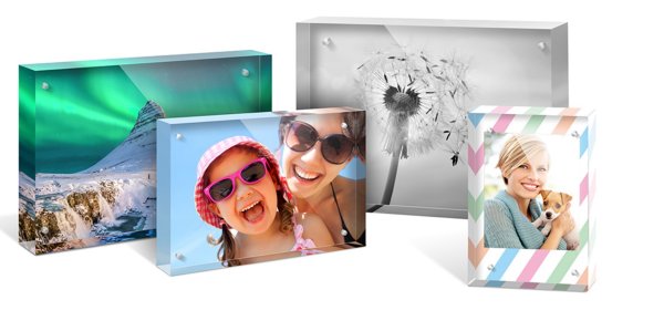 画像4: 【KODAK】アクリル写真立てキット クリスタルブロック KGサイズ (4)