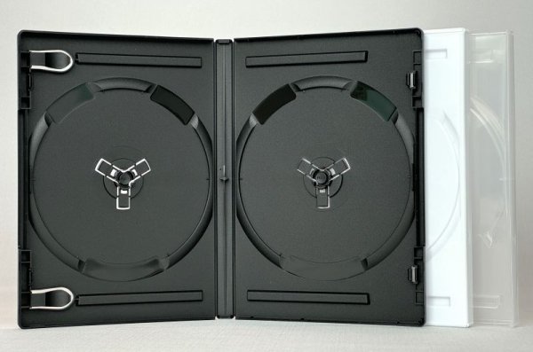 画像4: 【新製品】【高剛性モデル】DVDトールケース2枚用 100個セット (4)