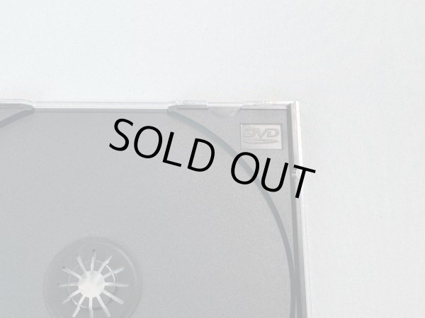 画像2: 【アウトレット】CDケース(ジュエルケース)1枚用 黒 DVDロゴ有り 48個セット (2)