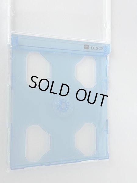 画像2: 【アウトレット】10.4mm ジュエルケース2枚用 青 49個セット (2)