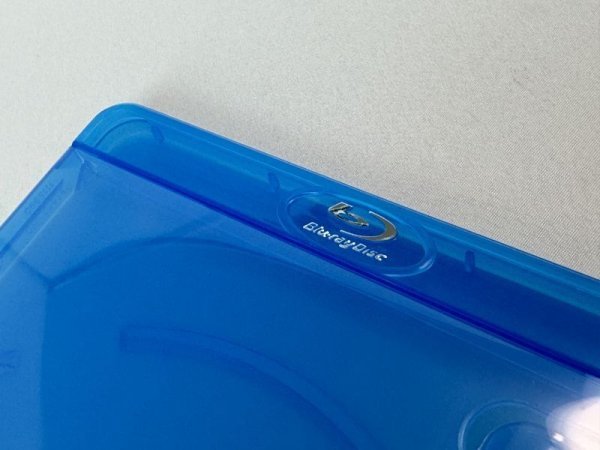 画像2: BDケース（ブルーレイケース）1枚収納｜13mm厚 スケルトンブルー ばら売り (2)