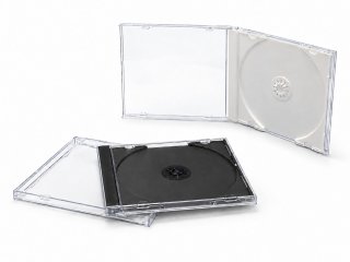 CDケース（ジュエルケース）1枚用 50個セットCS-CDS1-50／CDケース