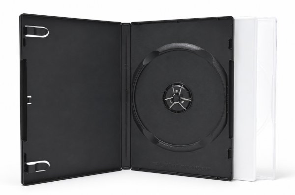 画像2: 【取寄】【高品質タイプ】DVDトールケース1枚用 100個セット (2)