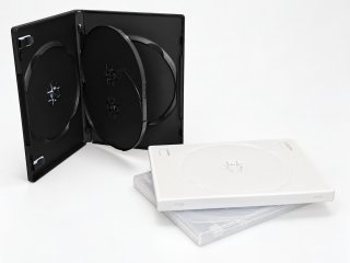 新品トールケース交換済み　メタル侍　DVD全4巻セット 高品質タイプ】DVDトールケース4枚用 100個セットKR-DVDT4-100／DVDケース