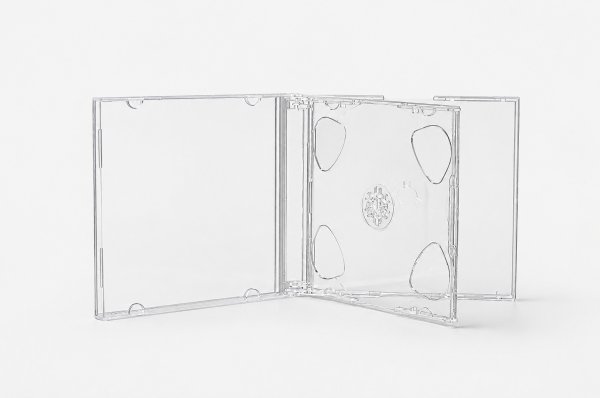 画像1: 10mm厚CDジュエルケース 3枚用 50個セット (1)