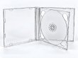 画像1: 【日本製】【高品質】2Dジュエルケース 2枚用 100個セット (1)