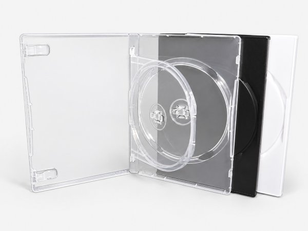 画像1: 【トレータイプ】ＭロックＤＶＤトールケース2枚用100個セット (1)