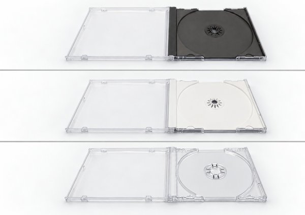 画像2: 【日本製】【高品質（従来型）】ジュエルケース 1枚用 ばら売り (2)