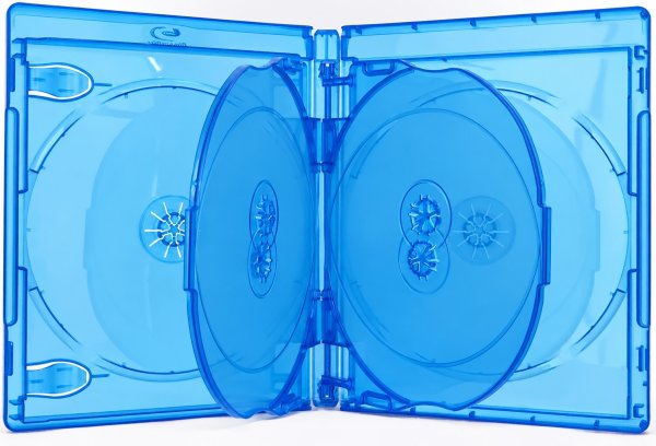 画像1: 【BDケース】ブルーレイケース6枚用　50個セット (1)