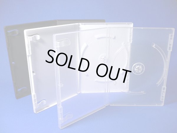画像1: 【アウトレット】DVDトールケース1枚用透明100個セット (1)