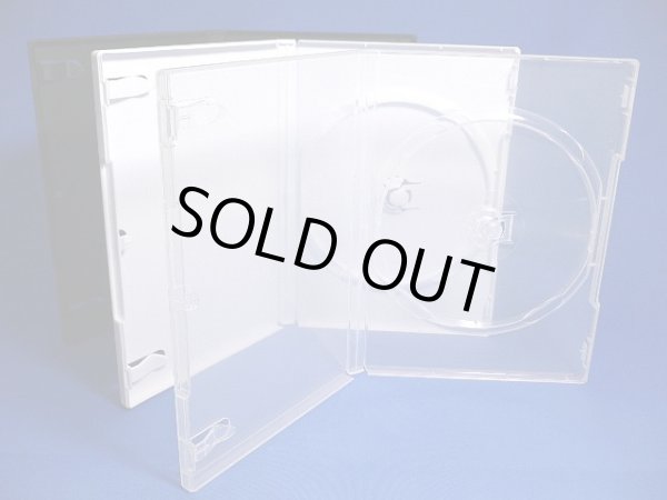 画像1: 【アウトレット】DVDトールケース1枚用100個セット　透明 (1)