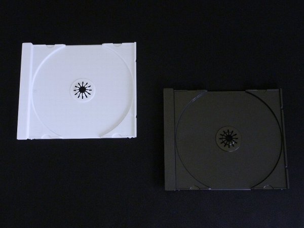 画像1: CDケース(ジュエルケース)用トレー　400個セット (1)