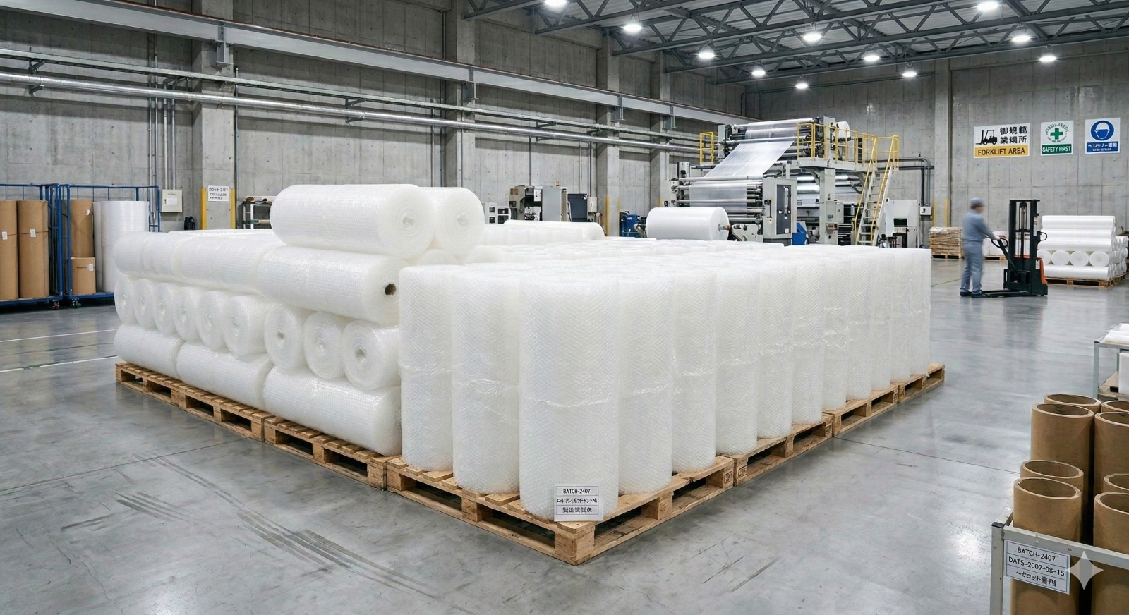 【新プロジェクト始動】自社製エアークッション（気泡緩衝材）の製造・販売を開始しました