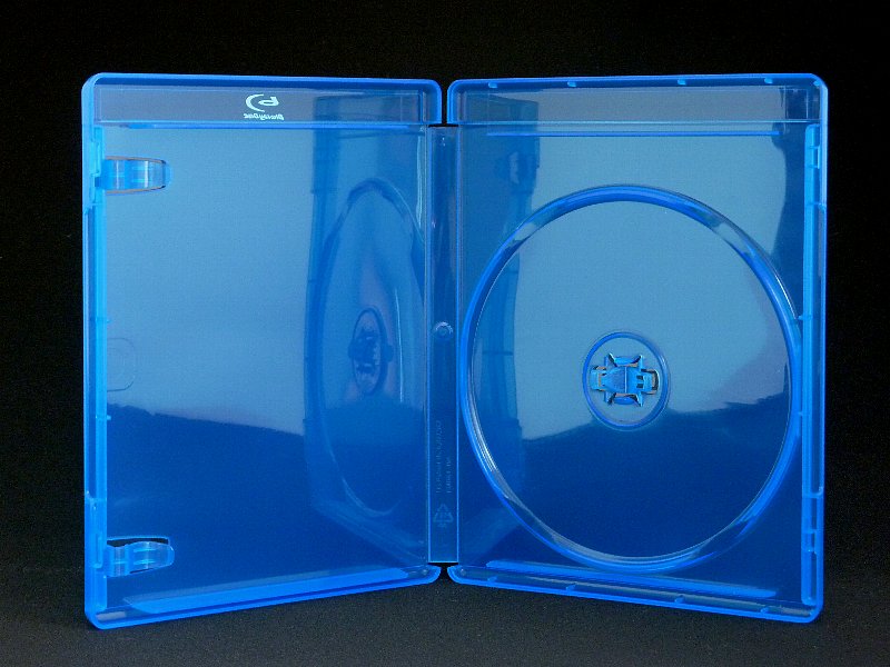 DVDトールケース(空) (1枚収納タイプ・白) 2個セット