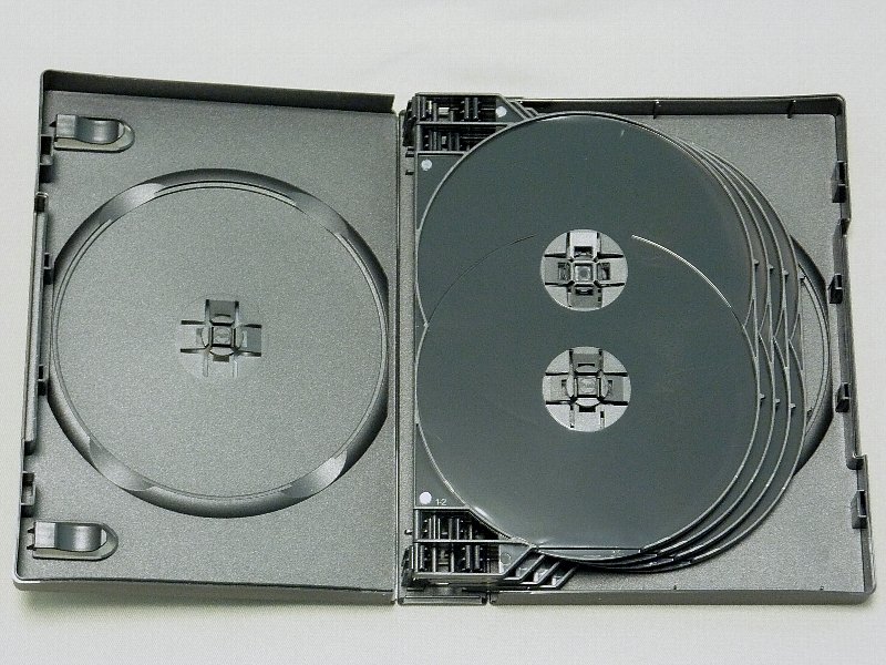 DVDケース　空ケース　収納　ディスクケース