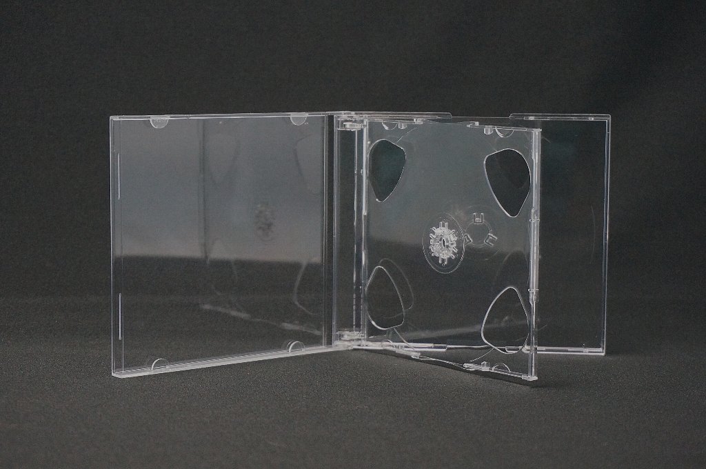 10mm厚 CDジュエルケース3枚用25個セットCDS3-25／CDケース