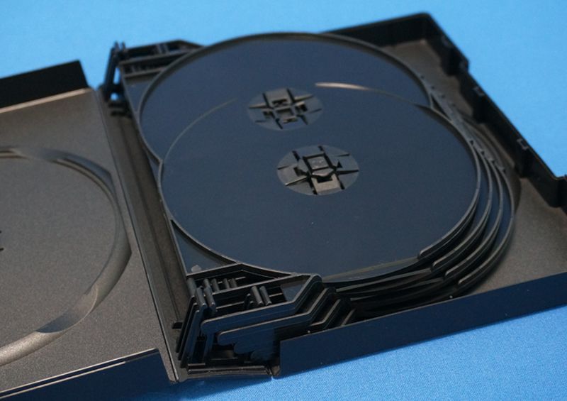 高品質タイプ Dvdトールケース10枚用80個セットkr Dvdt10 Bk80 Dvdケース