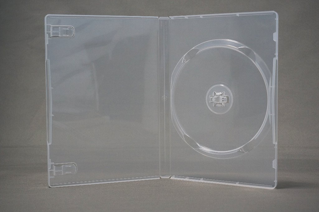 MロックDVDトールケース1枚用 バラ売りMSB-FD1001／DVDケース