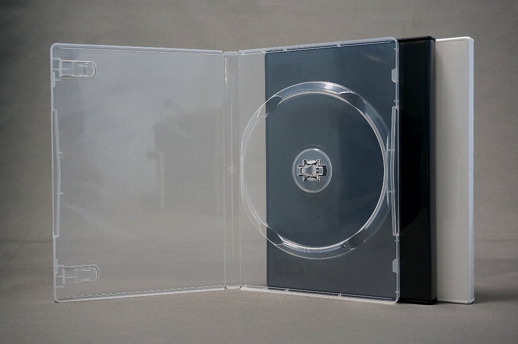 MロックDVDトールケース1枚用100個セットMSB-FD1001-100／DVDケース