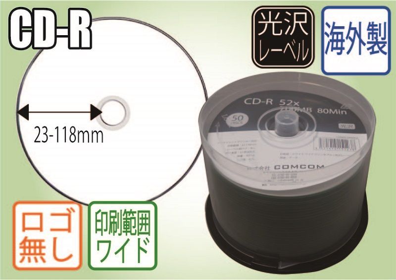 DVD-R DL　９枚、CD-R　１７枚