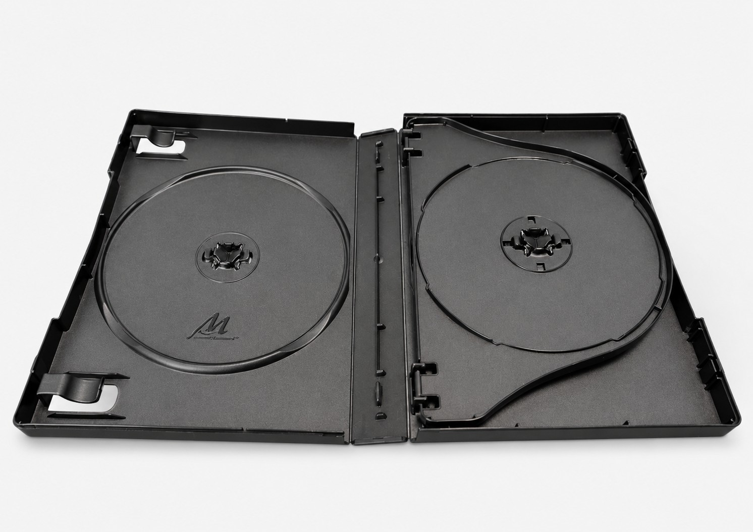 Mロック【ダブルサイズ】DVDトールケース4枚用 ばら売り(透明のみ)MMB4