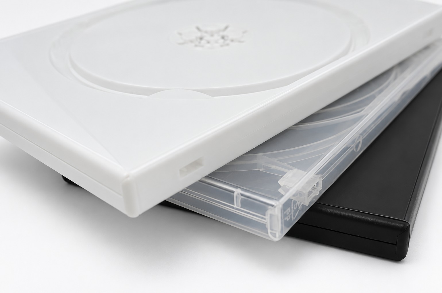 高品質タイプ】DVDトールケース3枚用 100個セットKR-DVDT3-100／DVDケース